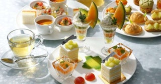 東京マリオットホテル、「Melty Melon Afternoon Tea」を提供5月1日から6月30日まで