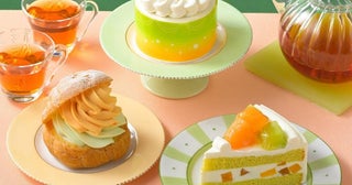 今が旬！メロンスイーツが銀座コージーコーナーに登場。爽やかカラーが初夏にぴったり♡