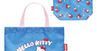 ハローキティの“縫製グッズ”がカプセルトイに登場！エッジの効いた「トートバッグ」など展開