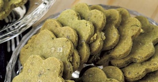 バターや卵なしでお手軽。グルテンフリーの「緑茶の米粉クッキー」