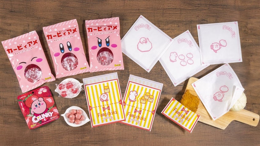 【ファミマ】「カービィたちの超まんぞくフェス」第2弾ファミチキ袋やお菓子にカービィ大発生♪