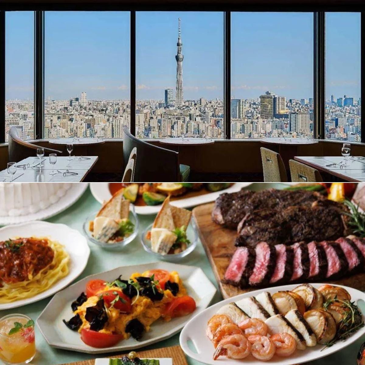 東京の景色を一望！眺望とともに楽しむ、東京ホテルのランチビュッフェ3選。人気のハーフビュッフェや種類豊富なビュッフェも