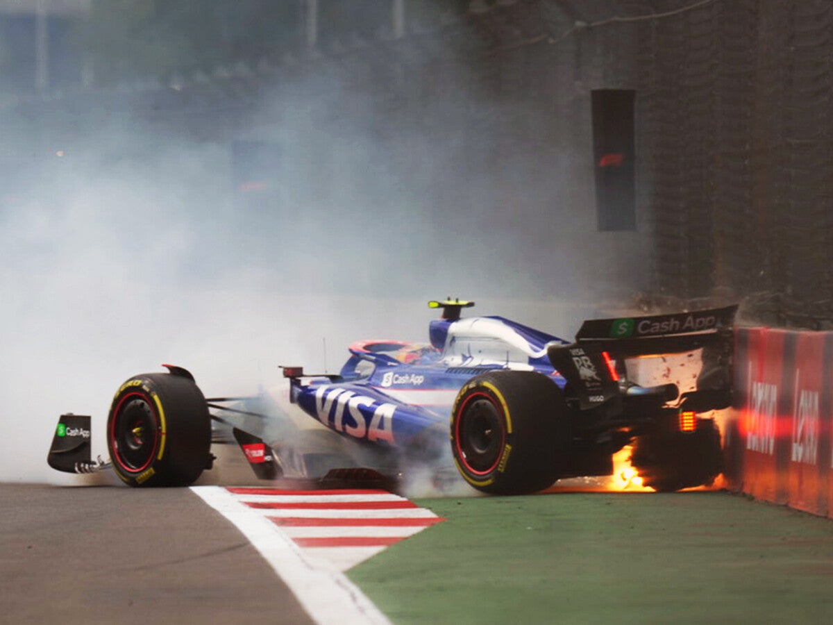 【F1】角田裕毅「わずか22秒でリタイア」に責任はないただ「不運」で片づけることもできない