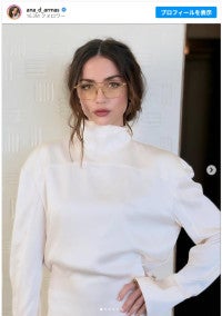 アナ・デ・アルマス、ルイ・ヴィトンのショーでキュートなメガネ姿披露中条あやみ＆BLACKPINKリサらも来場