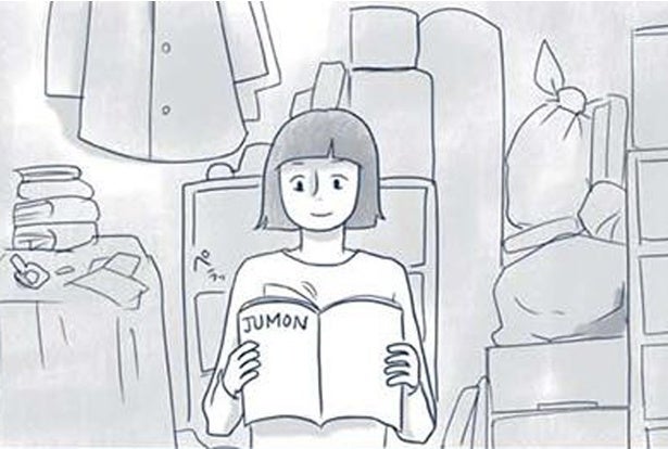 汚部屋住まいの夢見る女子高生。片付けに目覚めたきっかけは、推しの一言!?