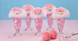 ドラちゃん達がお花見中だよ！「ドラえもんＦ’ｓキッチン」の春限定さくらクリームソーダに注目して