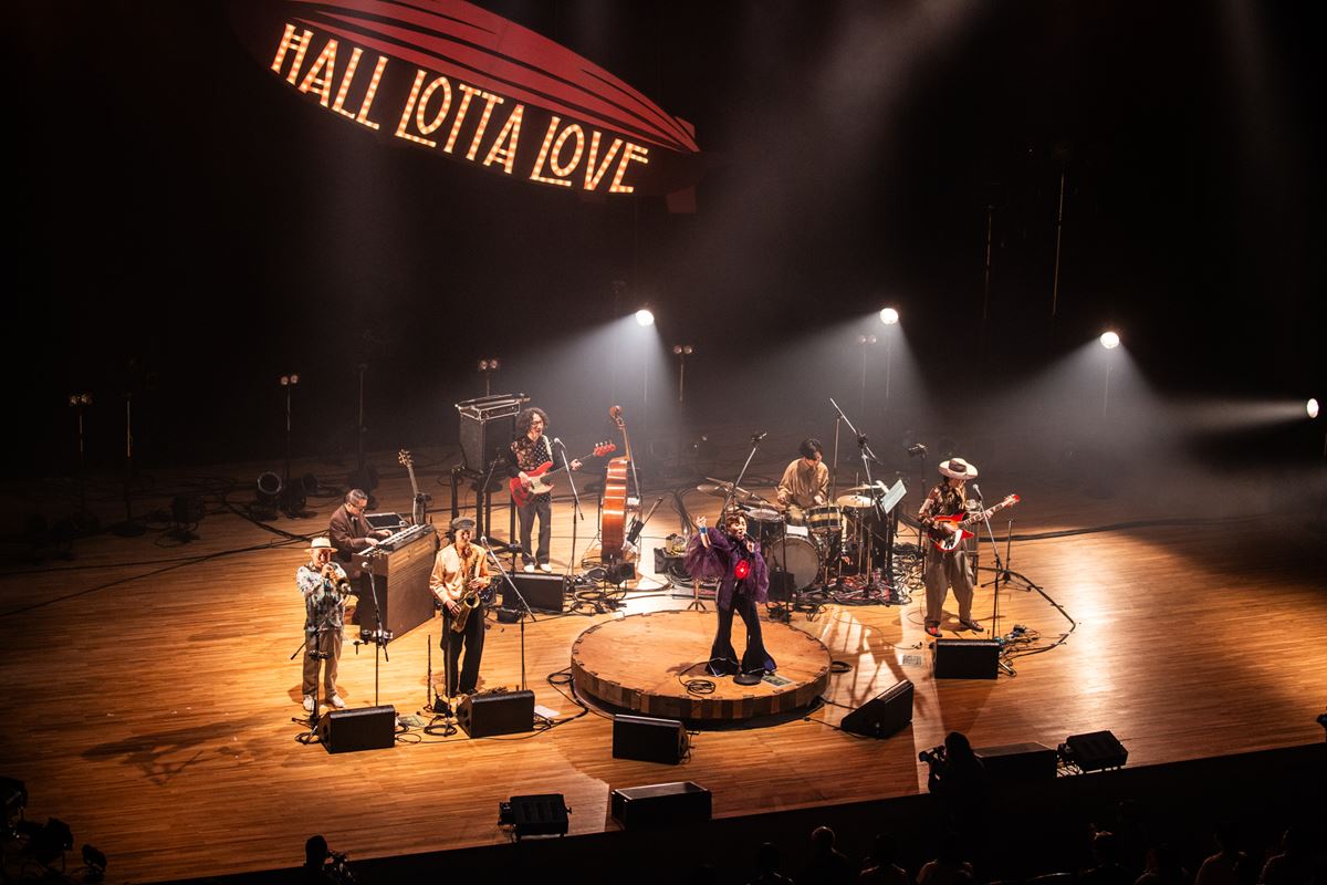 EGO-WRAPPIN’、春の恒例ホールツアー『HALL LOTTA LOVE ～ホールに溢れる愛を～』2025年も開催決定