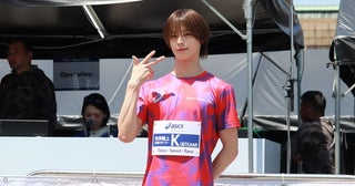 &TEAM・K、5kmのレースを爽やかに完走「走るときはいつも“体はアスリート、顔はアイドル”と意識しています(笑)」