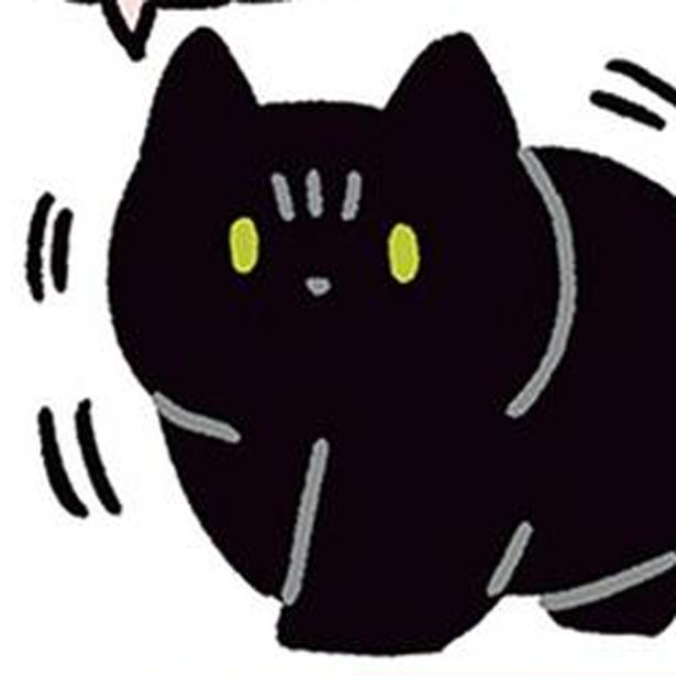 飼い主のテンションを読む黒猫ろん。呼び方で変わる反応