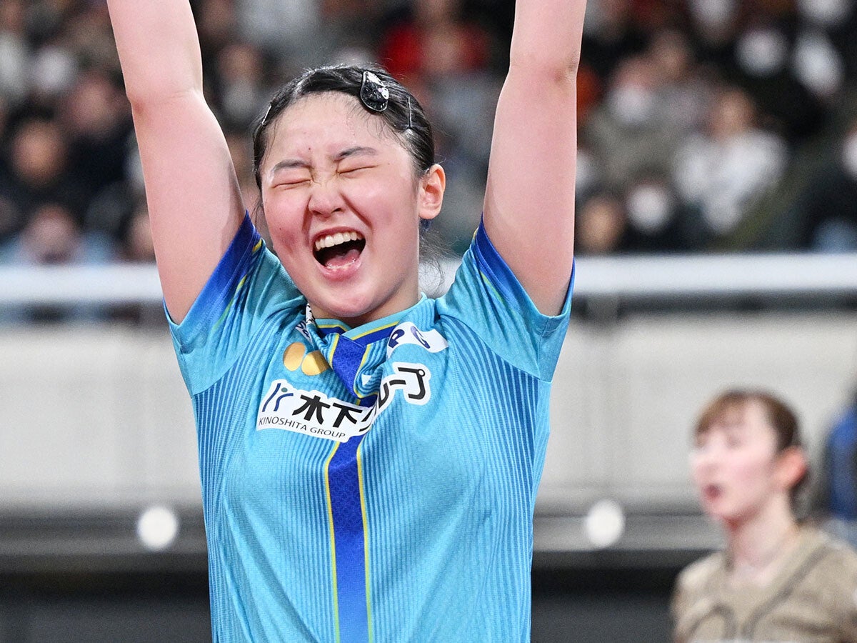【女子卓球】張本美和が「３度目の正直」で早田ひなを下し、全日本を初制覇 「この試合は終わったな」と追い詰められても貫いた攻めの姿勢