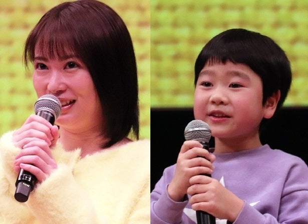 志田未来のクランクアップに駆け付けた天野優、本当の親子のようなツーショットに「2人の笑顔が尊い！」の声＜未来のムスコ＞