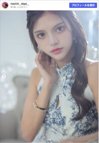 『ラヴ上等』出演の美女、麗しの“キャバ嬢”姿に反響「本当にお人形みたいに綺麗」