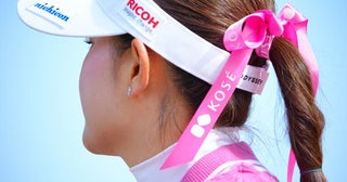 女子プロの“スイング完成度”ランキング第9位はリボンがトレードマークの昨季完全復活を果たしたフェードヒッター