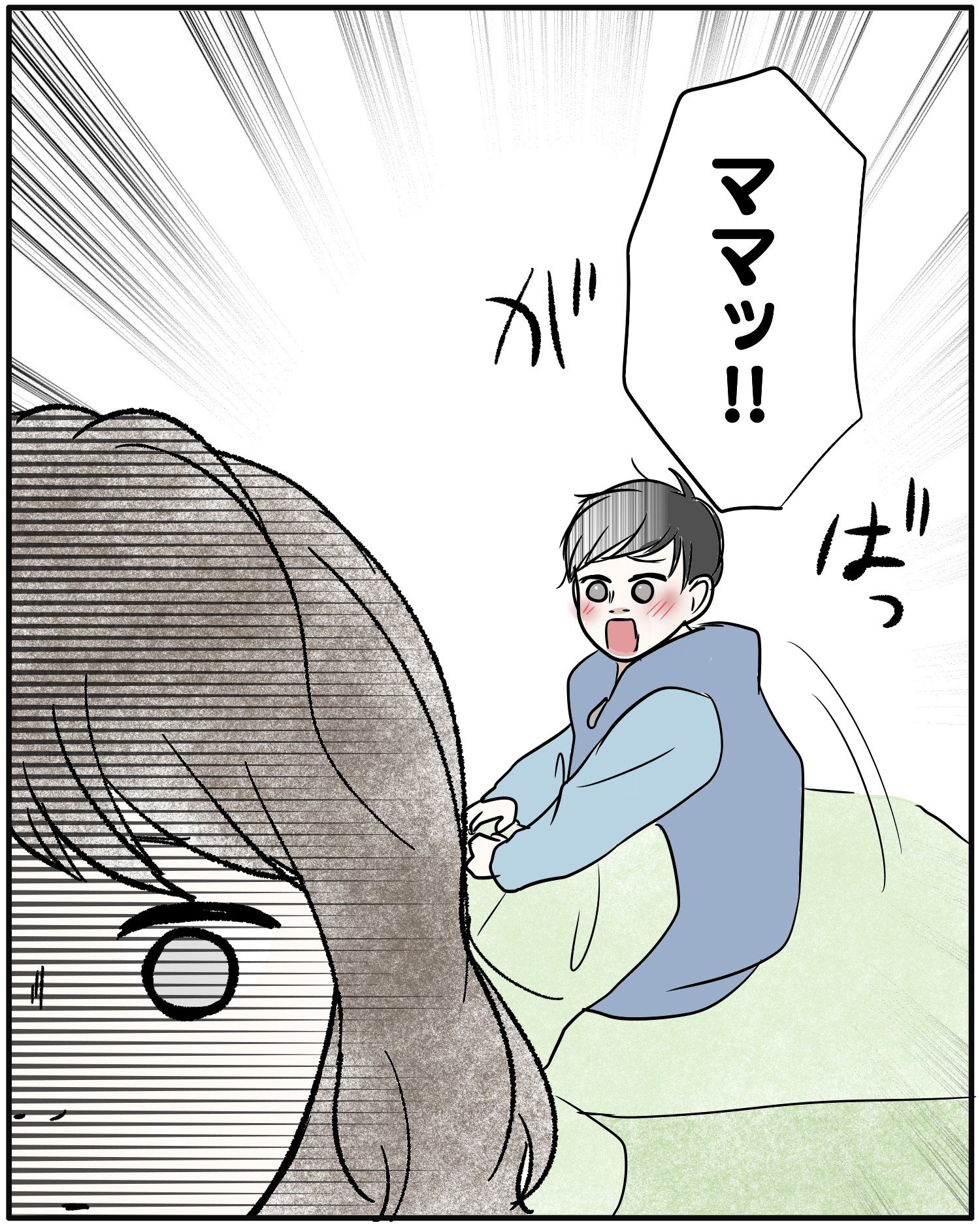 「ママ行かないで！」長男の手を振り払い…第二子育児に必死だったママが気づいた後悔