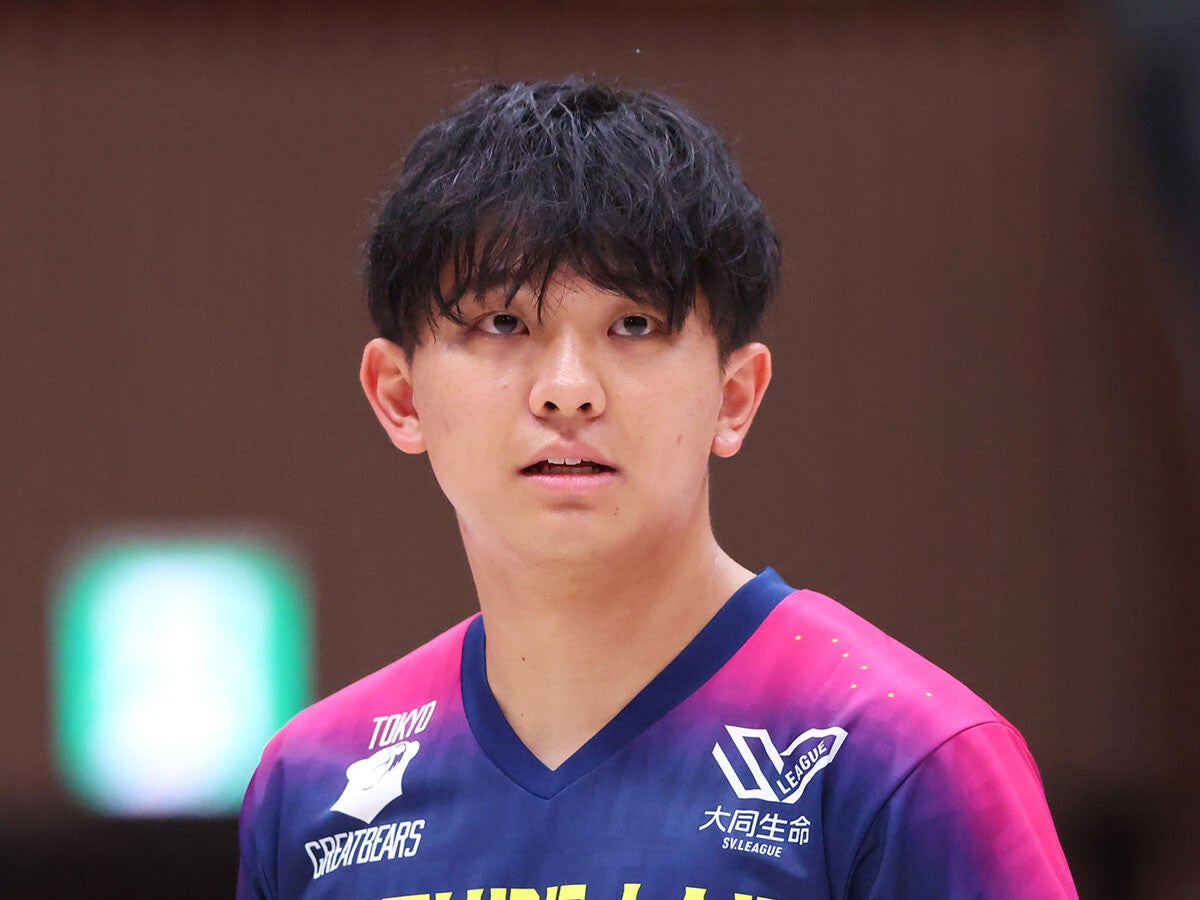【男子バレー】東京GBの大前隆貴が憧れた石川祐希と同級生のリベロ春高は悔しい欠場も、SVリーグへとつながった