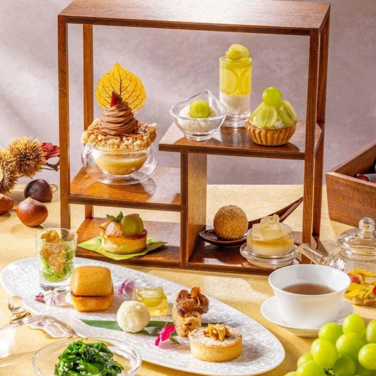 飲茶や点心、中国茶と楽しむ秋の味覚！東京都内で秋限定の中華アフタヌーンティー3選