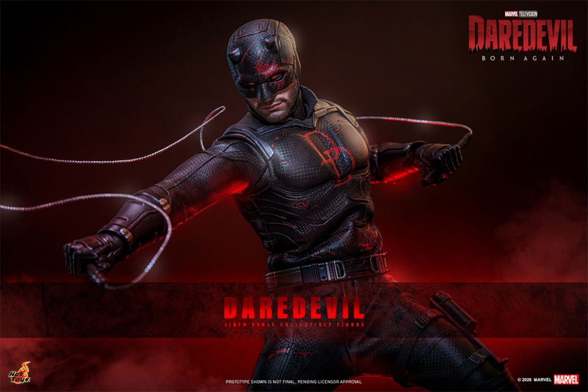 『デアデビル：ボーン・アゲイン』シーズン2より、漆黒に染まるデアデビルの1/6スケールフィギュアが発売決定