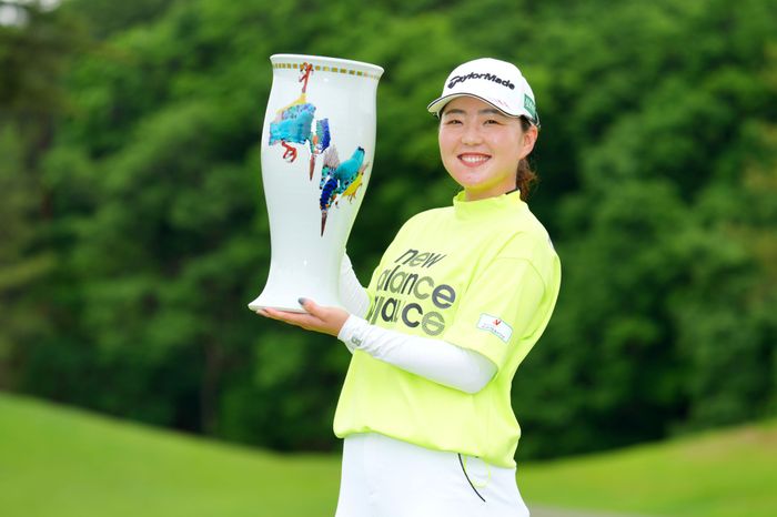 山内日菜子が国内下部で9年ぶり2勝目ルーキーの高田菜桜とリ・ハナが2位
