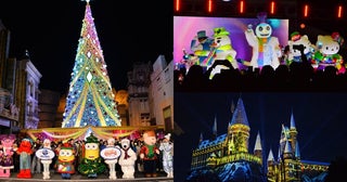 USJ「NO LIMIT！ クリスマス」開幕！今冬見納め巨大ツリー、フロスティのショーや“ハリポタ”キャッスルショー公開