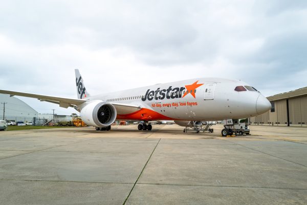 ジェットスター航空、新仕様ボーイング787-8型機の運航開始