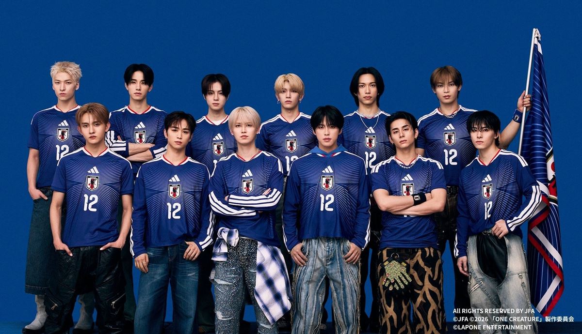 JO1×INIによるJI BLUE、サッカー日本代表映画のOP挿入歌を担当コメント映像も解禁