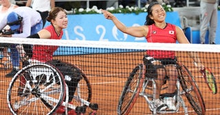 車いすテニスで女子ダブルス初優勝！ オランダ９連覇を阻止した上地・田中組快挙の裏に田中愛美の成長