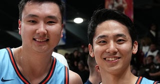 河村勇輝と富永啓生ーーGリーグオールスターで発揮されたそれぞれの存在感と互いを支え合うふたりの友情