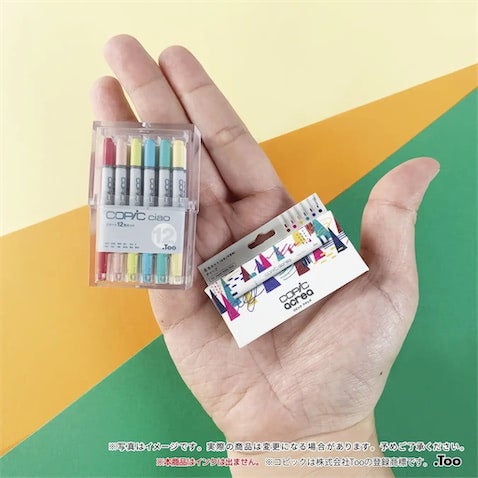 イラストでおなじみ「コピック」シリーズがミニチュアアクセサリーに♪