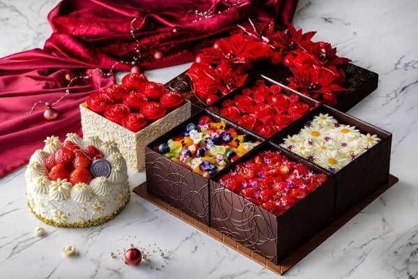 【新横浜プリンスホテル】まるでお花畑みたい！クリスマスケーキコレクション2026の予約が10月1日スタート