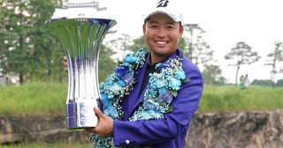 砂川公佑が念願ツアー初優勝大学の先輩・大堀裕次郎らを2打差で振り切る