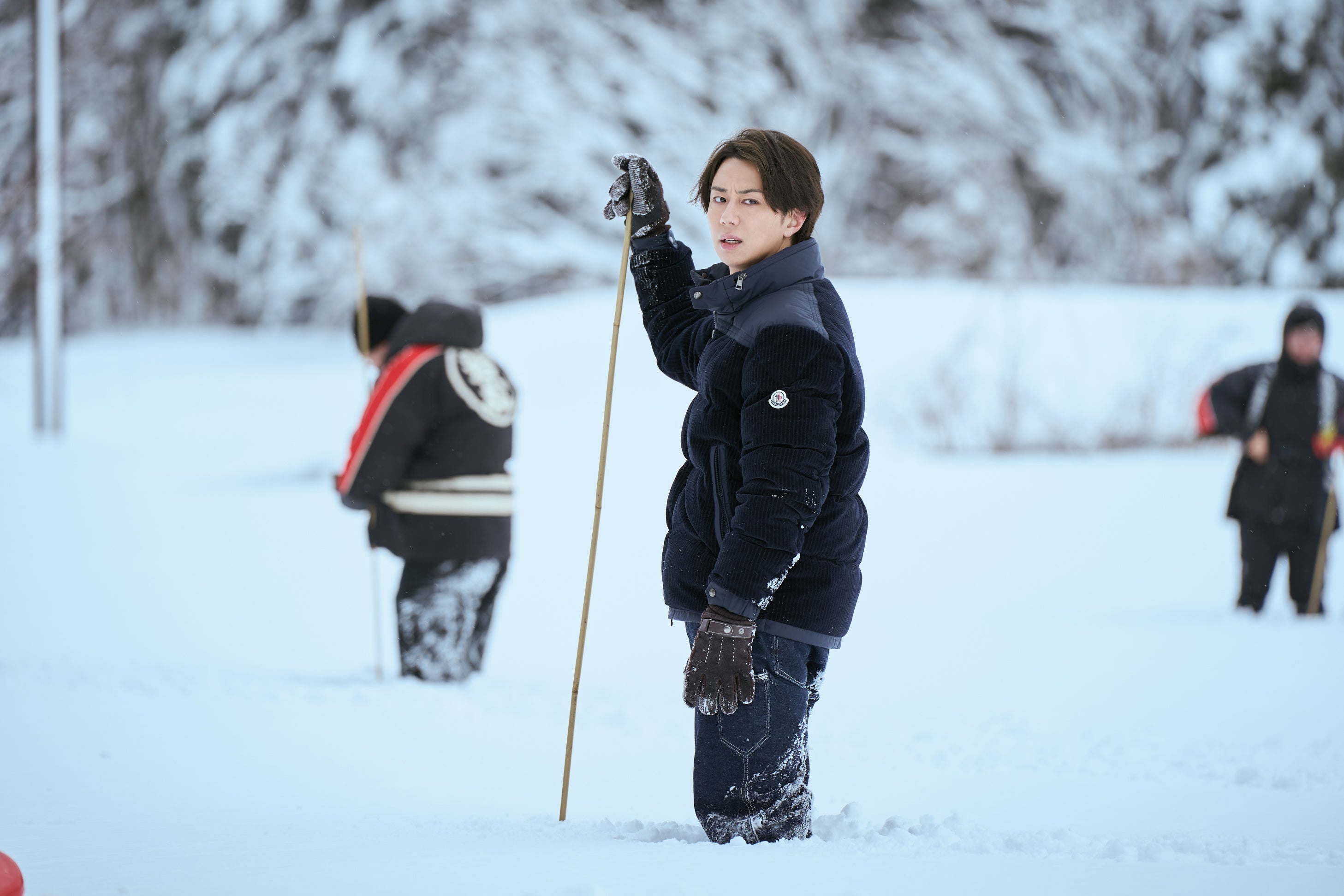北山宏光主演「氷血」絶望を彷彿させるキャラカット公開家族の平穏な日常が“白い怪異”に侵されていく