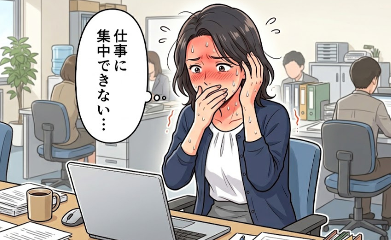 「仕事に集中できない」更年期で自信を失いかけた私が上司に相談した結果