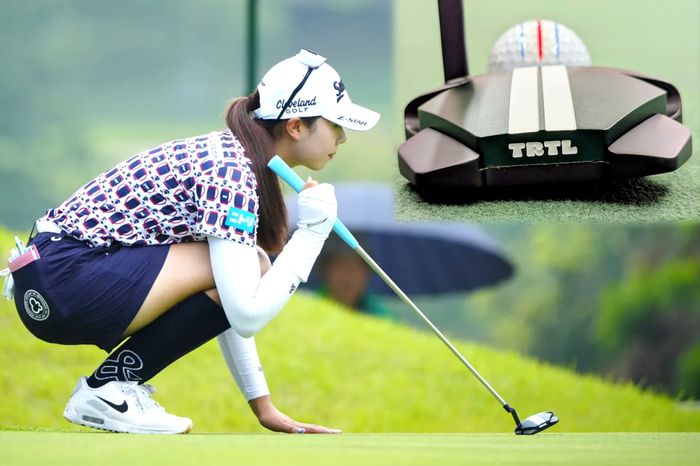 重めのグリーンで『TRTL』勢がジワリ浮上!? 平均パット上位の菅楓華もブレードから替えて上位を伺う