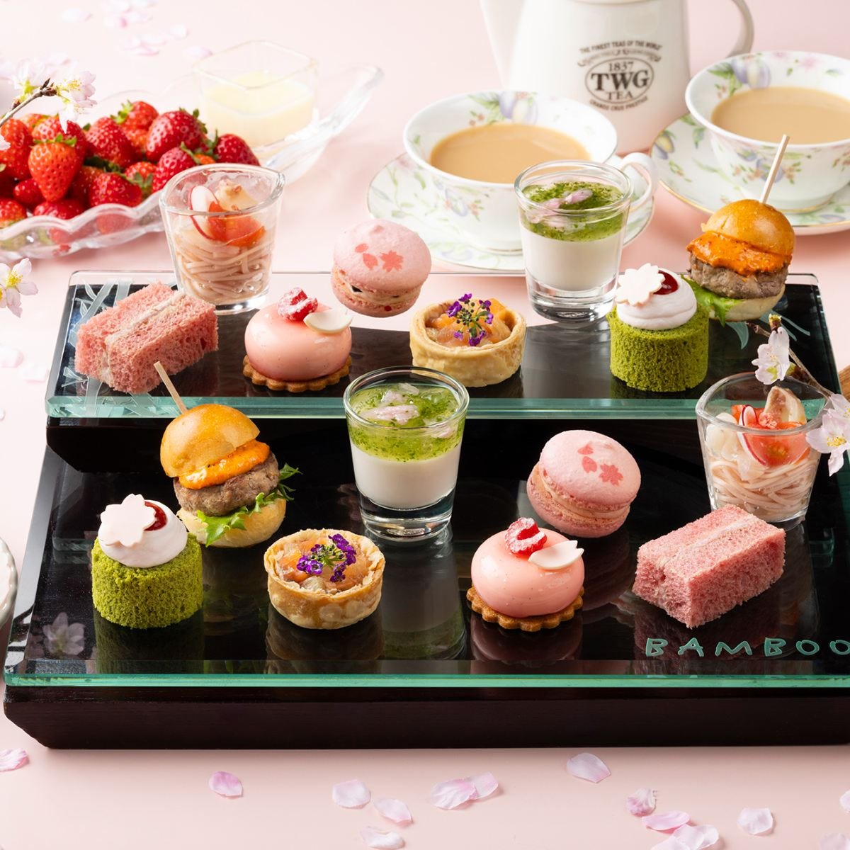 いちご食べ放題付きプランも！シェラトン都ホテル東京「桜のアフタヌーンティー」の可憐な桜スイーツで春爛漫のティータイム