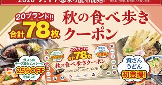 ガスト「チーズINハンバーグ」25％オフに、しゃぶ葉の食べ放題10％オフも！すかいらーく20ブランド合計78枚のクーポン配布中《9月17日から》