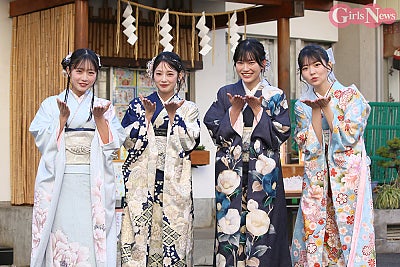 僕が見たかった青空、新成人メンバーが晴天祈願
