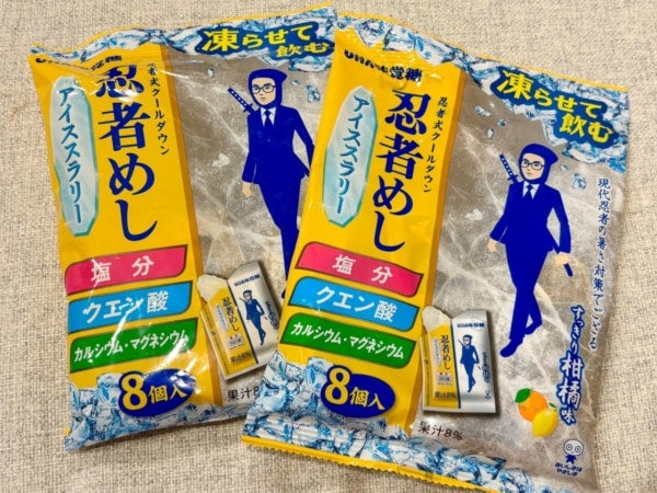 働く女子の夏のピンチを救う。『忍者めし』のアイススラリーが仕事中のクールダウンにおすすめ