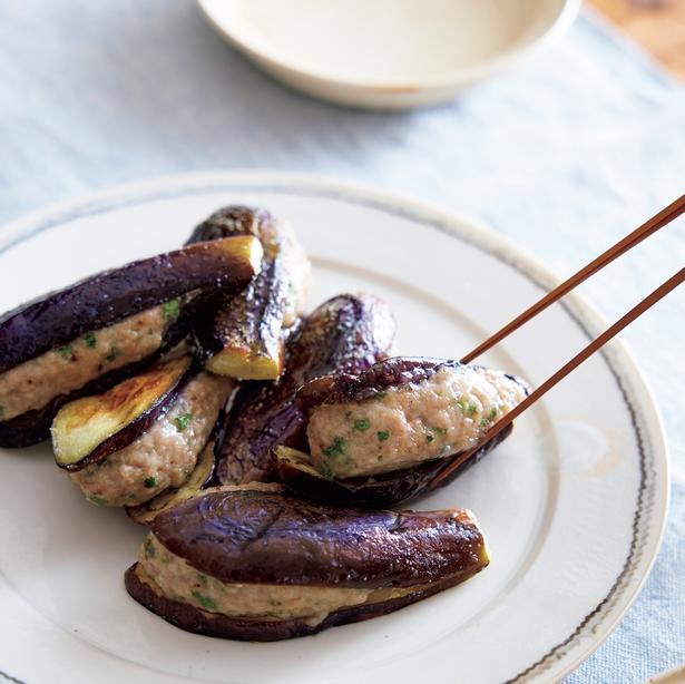 うまみたっぷりの肉だね＆ジューシーななすが絶妙！「なすの肉はさみ焼き」【夏野菜の最強レシピ】