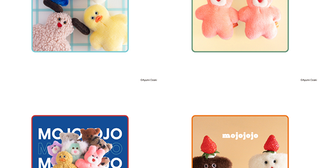 「mojojojo」から“ハンカチくじ”が新登場！ランダムのゆるかわなデザインは、全種類コンプしたくなる…
