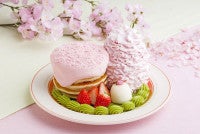 Eggs ’n Things「桜ブロッサムパンケーキ」発売！甘酸っぱい苺や抹茶クリームで味変も可能