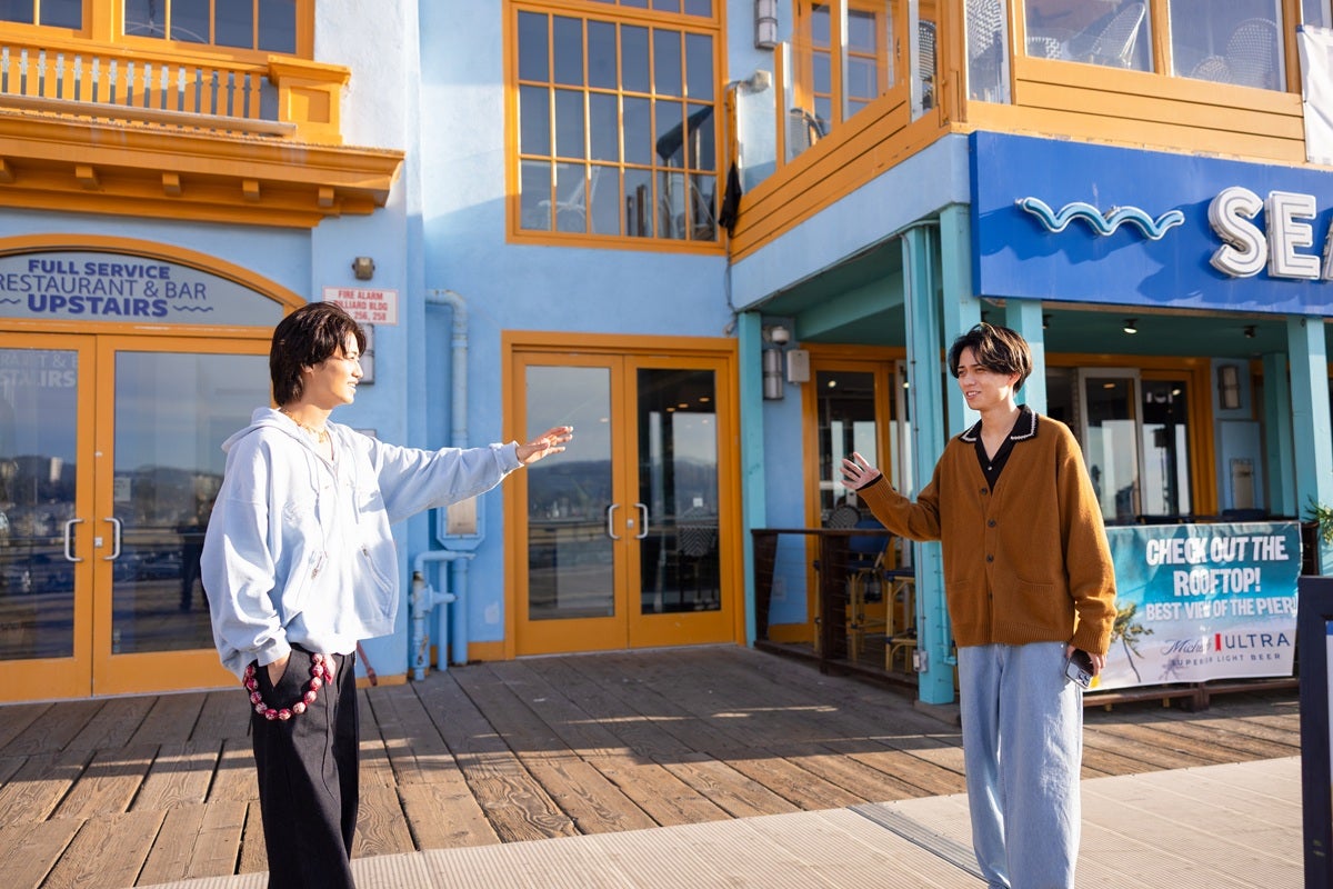 「King & Prince がまちあわせ in LA」メッセージ動画＆OP映像、先行カットが公開