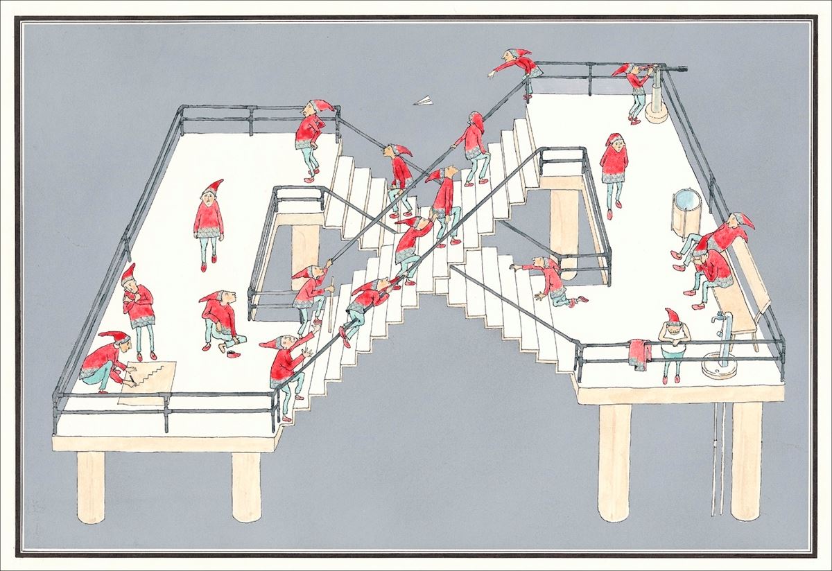 原画約130点が集結！ 『生誕100周年記念 安野光雅展』PLAY！MUSEUMで『旅の絵本』の巨大空間も出現