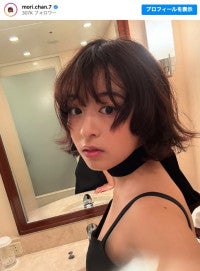 森七菜、背中あらわなドレス姿に反響「国宝級に美しい」「大人になったね」