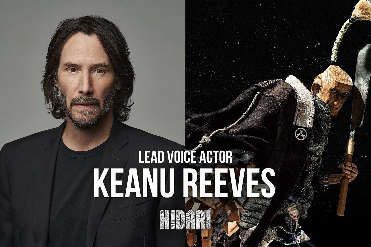 世界を熱狂させた短編ストップモーション時代劇「HIDARI」キアヌ・リーブスを主演声優に迎え長編映画化企画が進行中