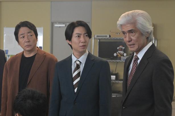 相葉雅紀“名波”＆佐藤浩市“久世”、2人の遠藤憲一“八重樫”へのマウントに「まさかの本人」「最強タッグ」の声＜大追跡 最終回＞