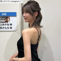 171cm“人気ABEMAアナウンサー”、黒のドレス姿で美スタイル全開！「とっても良い」「可愛すぎ」