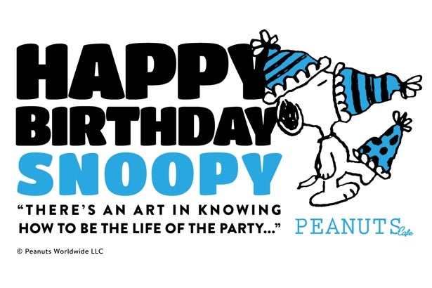 8月10日はスヌーピーの誕生日！PEANUTS Cafeに、“HAPPY BIRTHDAY SNOOPY 2026”がテーマの特別メニューやグッズが登場