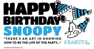 8月10日はスヌーピーの誕生日！PEANUTS Cafeに、“HAPPY BIRTHDAY SNOOPY 2026”がテーマの特別メニューやグッズが登場