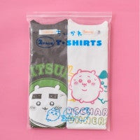 ちいかわ「パックTシャツ」4．24から発売！ぷっくりシールの限定ノベルティ付き全3種