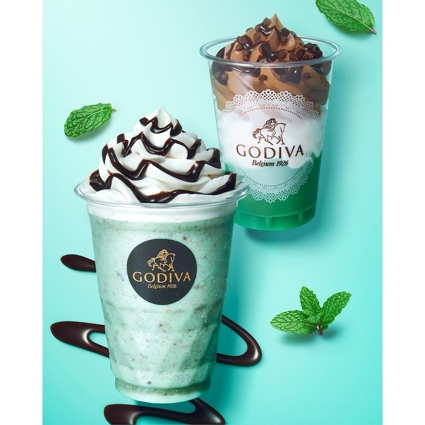 夏はチョコミントに決まり！混ぜるたびに表情が変わるチョコミントパフェ⁉GODIVAのチョコミントフェスが5月15日スタート